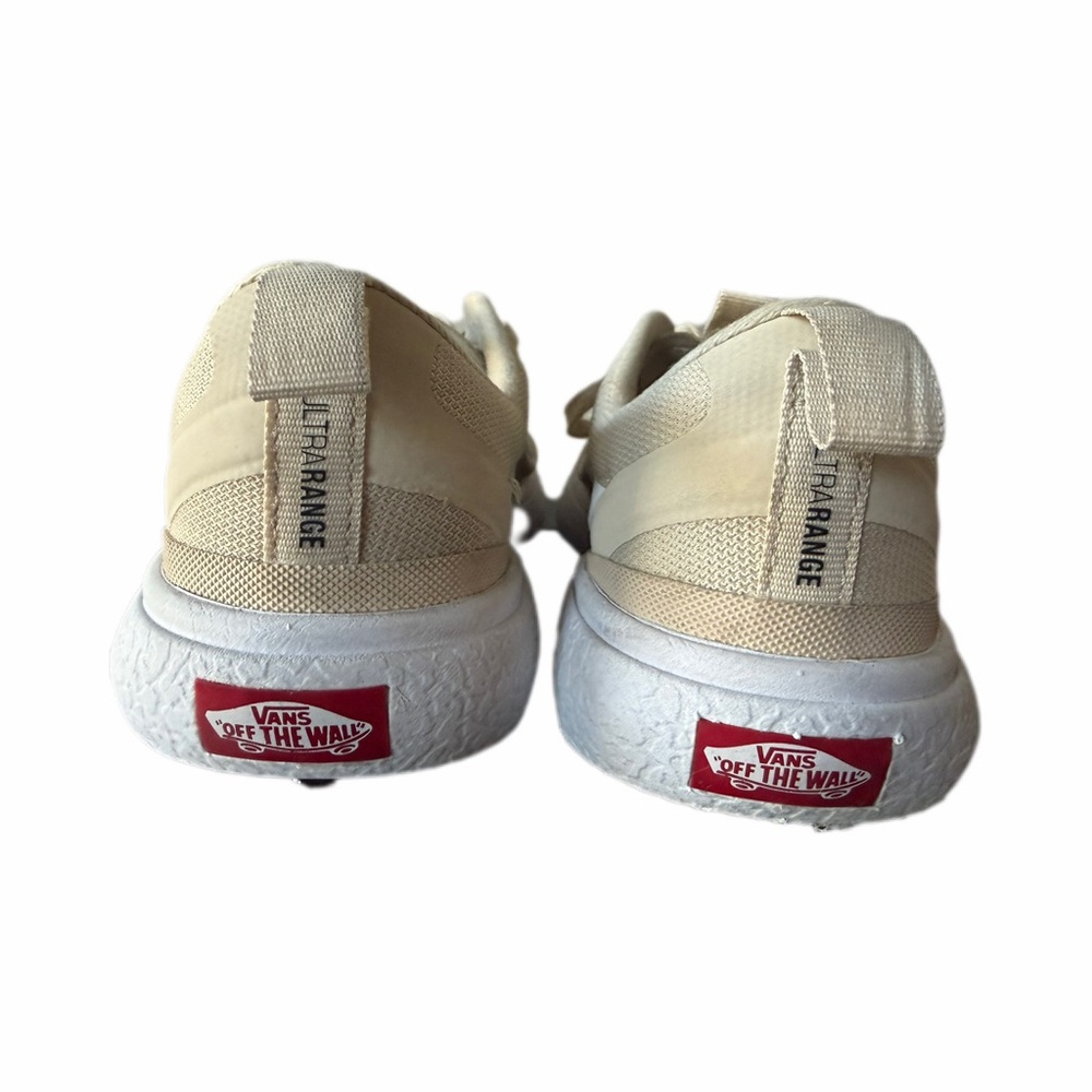Vans Cream and White Casual Sneakers - Picture 3 of 8